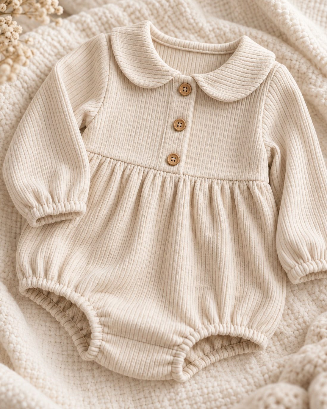 Knit Romper – detail