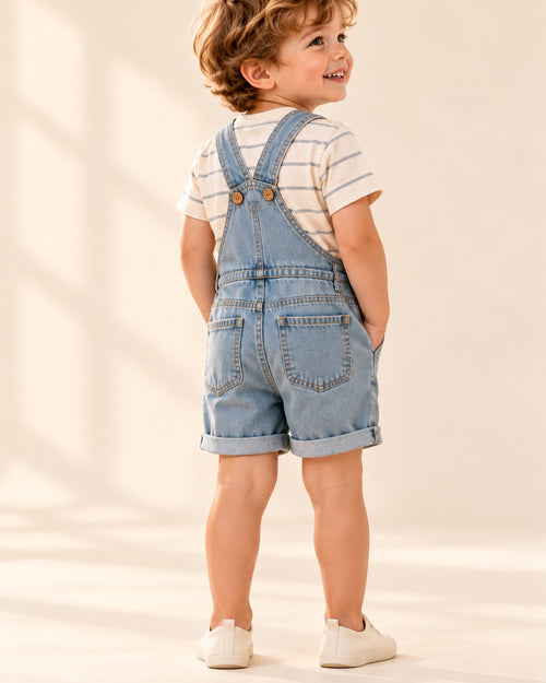 Denim Overalls – back