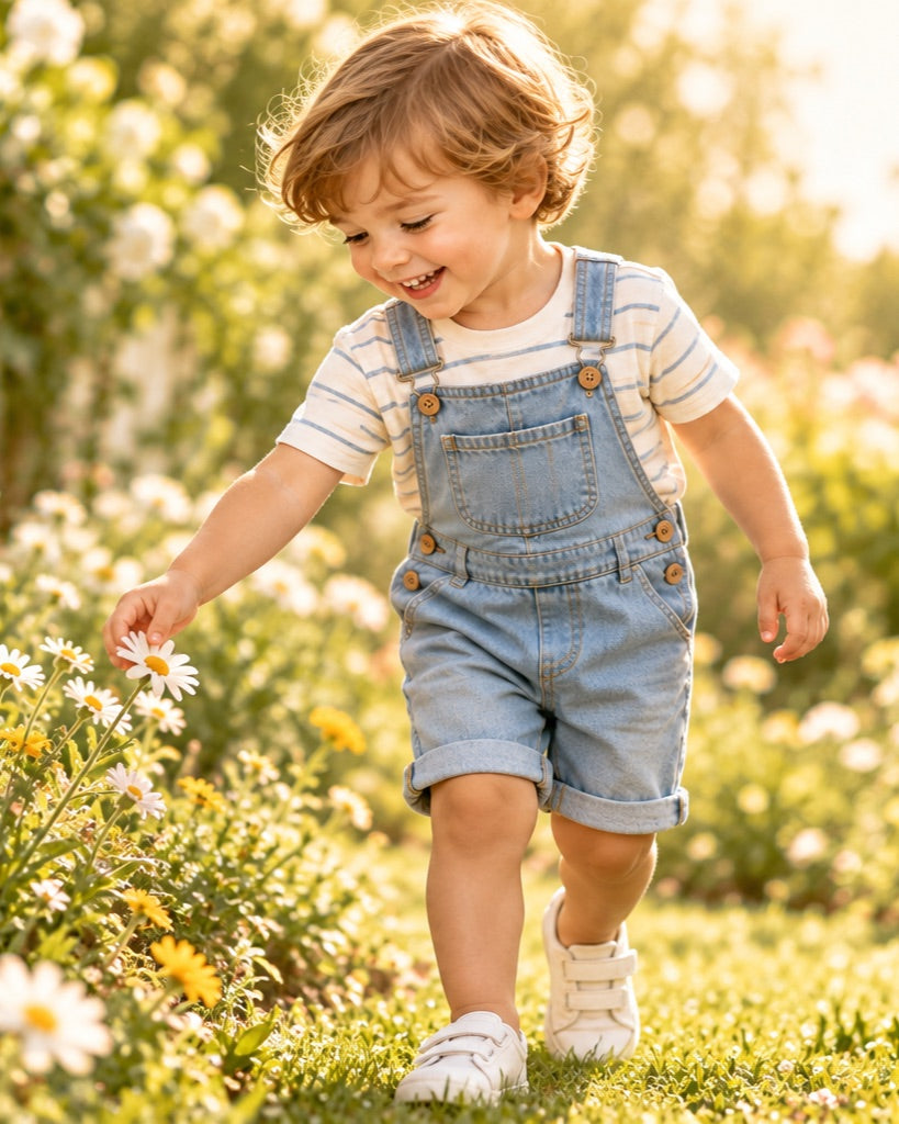 Denim Overalls – lifestyle
